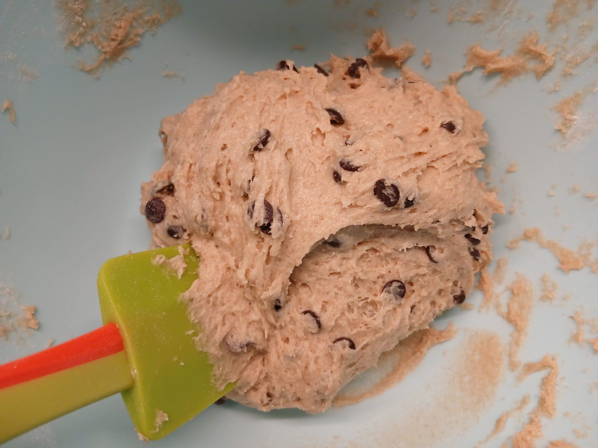Cookie-Teig in einer Schüssel